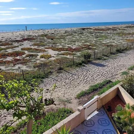 Villa Face A La Mer Sur Le Sable 8 Clim A L'Etage Ле-Баркарес Екстер'єр фото